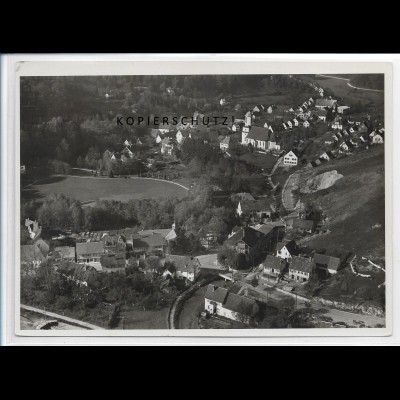 ZZ-3449/ Herrlingen Foto seltenes Luftbild 1936 18 x 13 cm