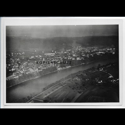 ZZ-5190/ Waldshut bei Tiengen Foto seltenes Luftbild 18 x 13 cm ca.1938