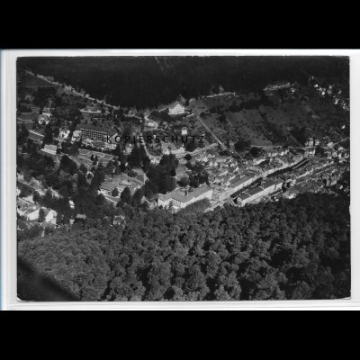 ZZ-3794/ Wildbad Foto seltenes Luftbild ca.1935 18 x 13 cm