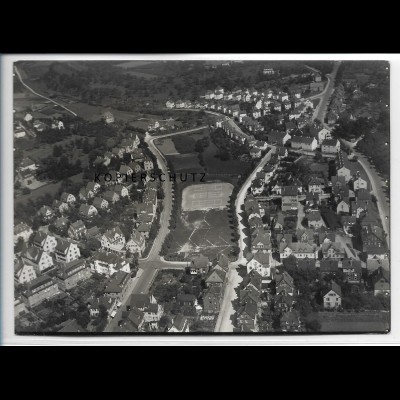 ZZ-3842/ Göppingen Foto seltenes Luftbild 1936 18 x 13 cm
