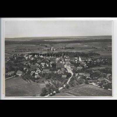 ZZ-3573/ Loßburg Foto seltenes Luftbild ca.1936 17 x 12 cm