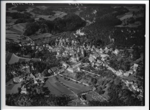 ZZ-3876/ Gößweinstein Foto seltenes Luftbild 1939 18 x 13 cm