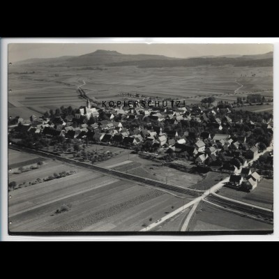 ZZ-3770/ Ebensfeld Foto seltenes Luftbild ca.1938 18 x 13 cm