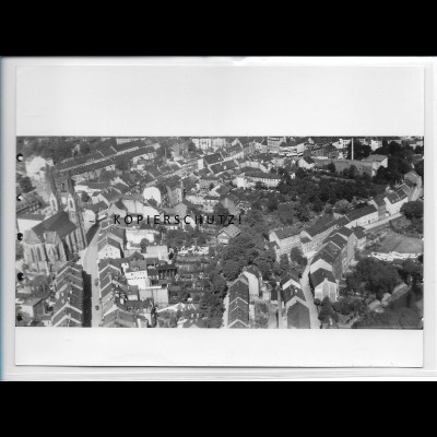 ZZ-3783/ Hof Foto seltenes Luftbild 1936 18 x 13 cm