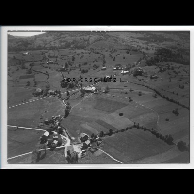 ZZ-3906/ Waldhäuser b. Neuschönau Foto seltenes Luftbild 1938 18 x 13 cm