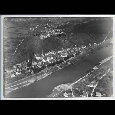 ZZ-4329/ Rothenfels am Main Foto seltenes Luftbild 1937 18 x 13 cm
