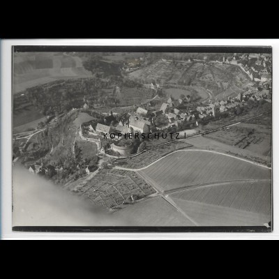 ZZ-4362/ Rothenburg o.d. Tauber Foto seltenes Luftbild ca.1938 18 x 13 cm