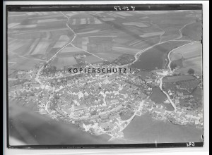 ZZ-4371/ Leutershausen Foto seltenes Luftbild ca.1938 18 x 13 cm