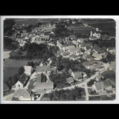 ZZ-4415/ Pleß Foto seltenes Luftbild 1936 18 x 13 cm