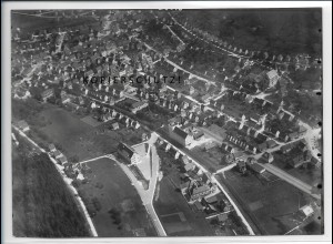 ZZ-4668/ Ostmettingen bei Albstadt Foto seltenes Luftbild ca.1938 18 x 13 cm