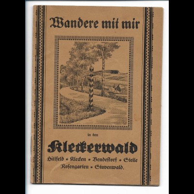 Y18845/ Wandere mit mir in den Kleckerwald Hittfeld, Rosengarten, Stelle, Heft 