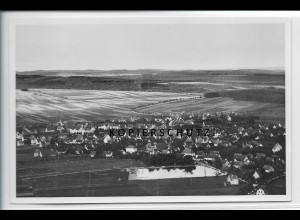 ZZ-4920/ Winterlingen Foto seltenes Luftbild ca.1935 15 x 10 cm 