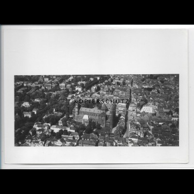 ZZ-4847/ Worms Foto seltenes Luftbild 1935 18 x 13 cm