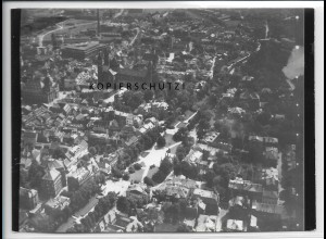 ZZ-5035/ Worms Foto seltenes Luftbild ca.1935 18 x 13 cm