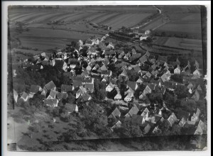 ZZ-5581/ Reuth bei Erlangen Foto seltenes Luftbild 18 x 13 cm 1936