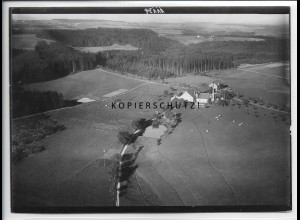 ZZ-5578/ Waldhaus Brauerei b. Waldshut Foto seltenes Luftbild 18 x 13 cm ca.1938