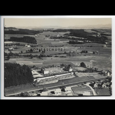 ZZ-5518/ Wangen Kinderheilstätte Foto seltenes Luftbild 18 x 13 cm 1935