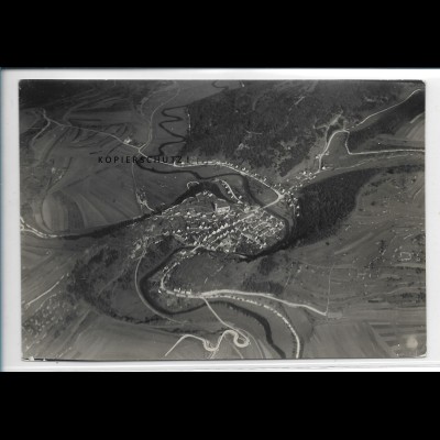 ZZ-5373/ Veringenstadt Foto seltenes Luftbild 17 x 12 cm 1934