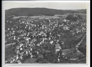 ZZ-5411/ Lorch Foto seltenes Luftbild 17 x 13 cm 1939