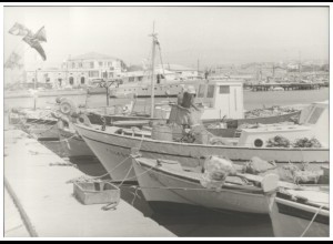 C5799/ Paphos Hafen Zypern Foto 21 x 15 cm 80er Jahre