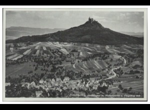 MW04017/ Zimmern bei Hechingen AK seltenes Strähle Luftbild 30er Jahre