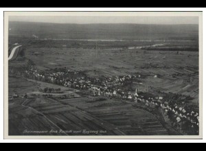 MW04002/ Steinmauern bei Rastatt AK seltenes Strähle Luftbild 30er Jahre