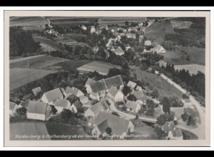 MW04421/ Nordenberg b. Rothenburg AK seltenes Strähle Luftbild 30er Jahre