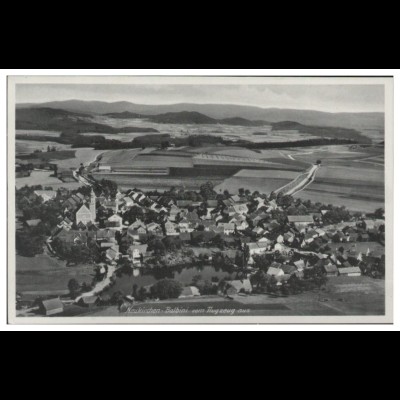 MW04243/ Neukirchen Balbini AK seltenes Strähle Luftbild 30er Jahre