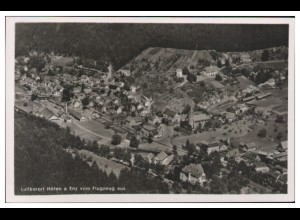MW05101/ Höfen a. Enz Foto AK seltenes Strähle Luftbild 30er Jahre
