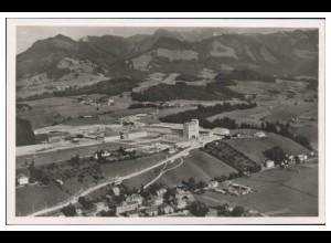 MW05365/ Ordensburg Sonthofen Foto AK seltenes Strähle Luftbild 30er Jahre