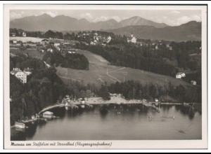 MW04737/ Murnau am Staffelsee Foto seltenes Strähle Luftbild 30er 