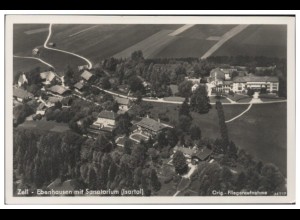 MW00923/ Sanatorium Ebenhausen b. München Foto AK seltenes Strähle Luftbild 1938