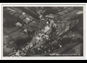 MW05504/ Bad Griesbach Foto AK seltenes Strähle Luftbild 30er Jahre