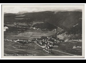 MW05150/ Reichenbach am Heuberg Foto AK seltenes Strähle Luftbild 30er Jahre