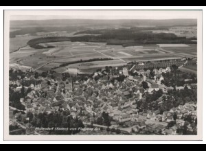 MW05142/ Pfullendorf Foto AK seltenes Strähle Luftbild 30er Jahre