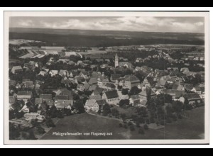 MW05140/ Pfalzgrafenweiler AK seltenes Strähle Luftbild 30er Jahre