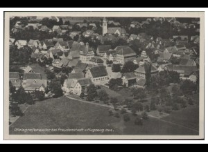 MW05139/ Pfalzgrafenweiler Freudenstadt AK seltenes Strähle Luftbild 30er Jahre