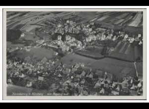 MW04960/ Heroldsberg b. Nürnberg AK seltenes Strähle Luftbild 30er Jahre