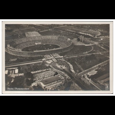 XX19142/ Berlin Reichssportfeld Stadion Foto AK ca.1938