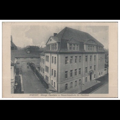 XX19121/ Rheydt Handels- u. Gewerbeschule für Mädchen AK ca.1910
