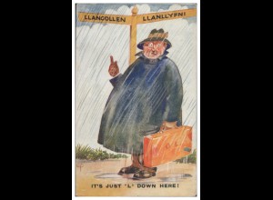 XX19103/ Humor AK Regen Celesque Series No. 2510 England ca.1912