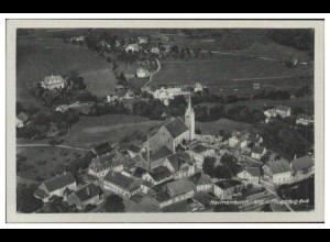MW05597/ Heimenkirch AK seltenes Strähle Luftbild 30er Jahre