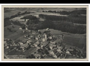 MW05592/ Biessenhofen AK seltenes Strähle Luftbild 30er Jahre