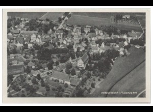 MW05742/ Mittelbiberach AK seltenes Strähle Luftbild 30er Jahre