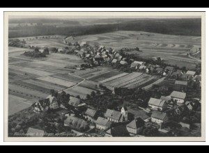 MW05676/ Mönchweiler b. Villingen AK seltenes Strähle Luftbild 30er Jahre