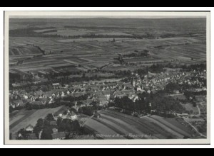 MW05644/ Großgartach bei Leingarten AK seltenes Strähle Luftbild 30er Jahre