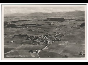 MW05834/ Wiggensbach Foto AK seltenes Strähle Luftbild 30er Jahre