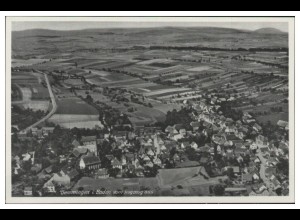 MW05859/ Gemmingen in Baden AK seltenes Strähle Luftbild 30er Jahre