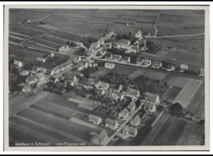MW05914/ Weilheim b. Tuttlingen AK seltenes Strähle Luftbild 30er Jahre
