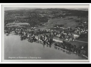 MW05934/ Hagnau am Bodensee AK seltenes Strähle Luftbild 30er Jahre